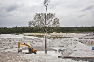 Bangka Island Indonesia Tin Mining